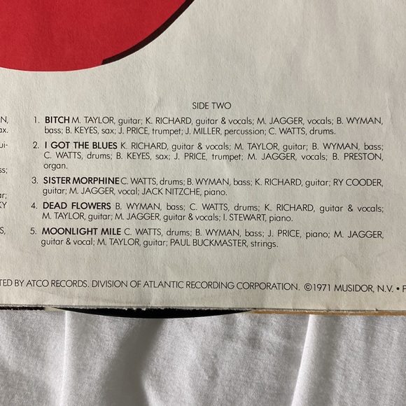 Rare VINTAGE ROLLING STONES “STICKY FINGERS Album”. REAL ZIPPER VERSION.1971 - Picture 7 of 14